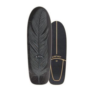 31.25" KNOX QUILL SURFSKATE DECK WITH GRIP 2020