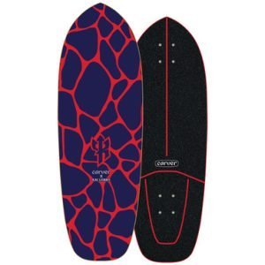 CARVER 31" KAI LENNY LAVA SURFSKATE DECK WITH GRIP