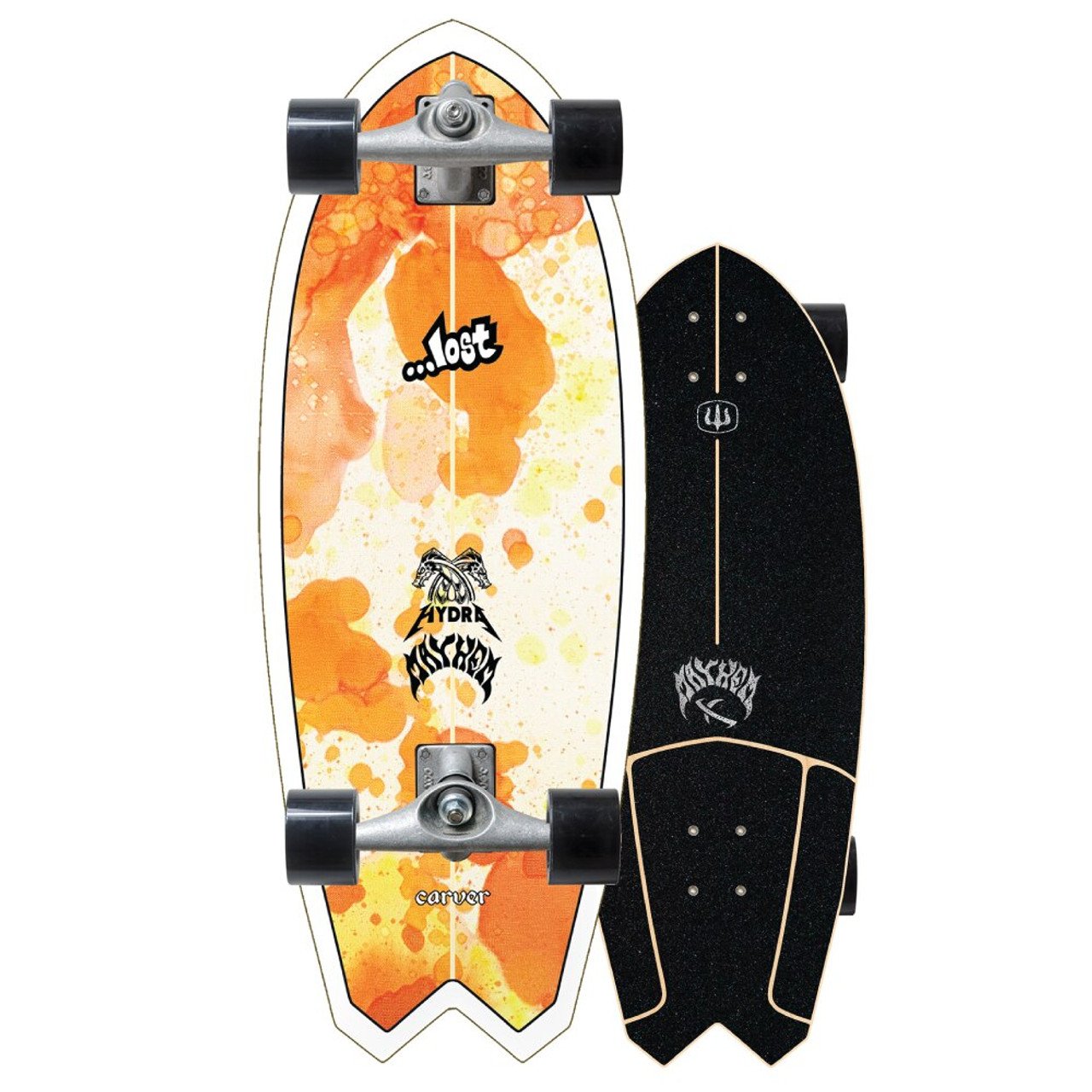 ...LOST X CARVER 29" HYDRA SURFSKATE COMPLETE CX