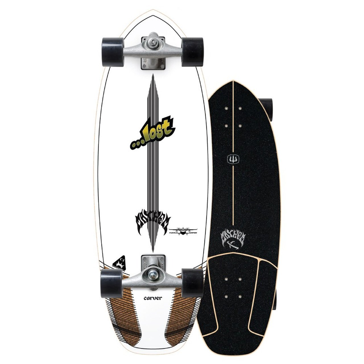 ...LOST X CARVER 30.5" PUDDLE JUMPER SURFSKATE COMPLETE CX